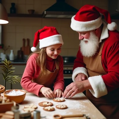 Make Cookies with Santa